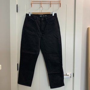 OLD NAVY BLACK SKY-HI STRAIGHT JEANS